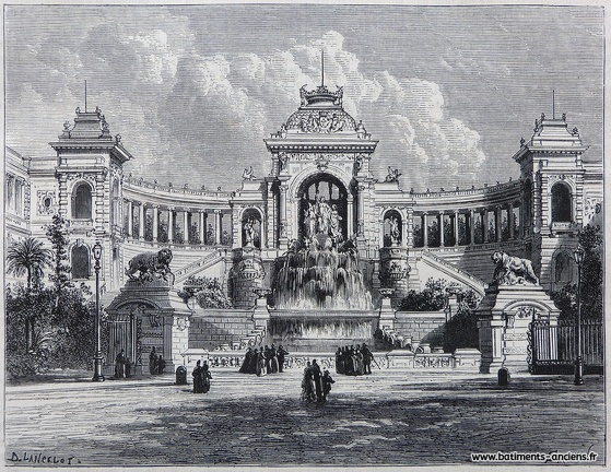 Marseille, palais Longchamp