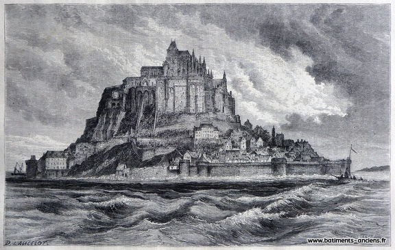 Vue d'ensemble du Mont-Saint-Michel
