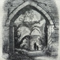 Ruine de l'église Toussaint à Angers