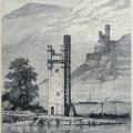 La tour des Souris et le château d'Ehrensfels