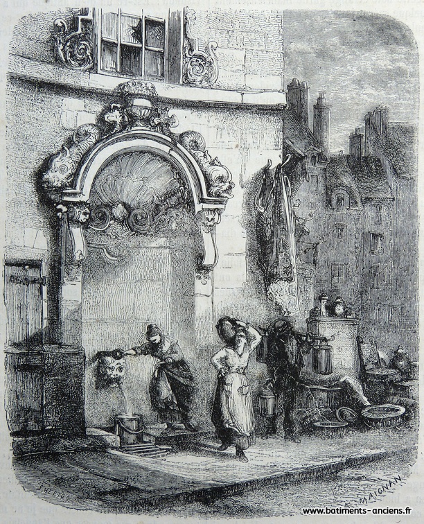 Fontaine Childebert à Paris